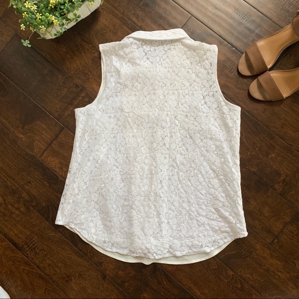 {Calvin Klein} White Vest - Picture 6 of 7